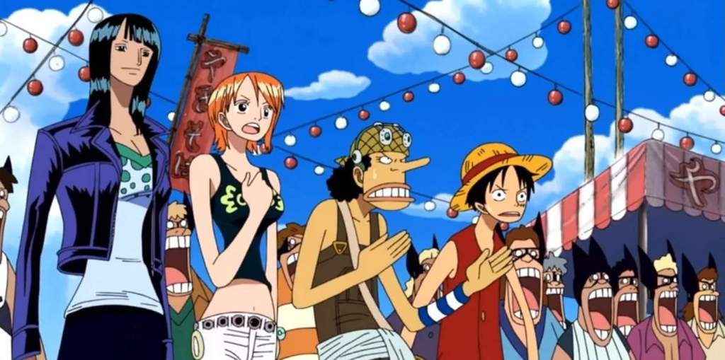 Первая OVA - это One Piece : Defeat The Pirate Ganzack! , снятая на студии ...