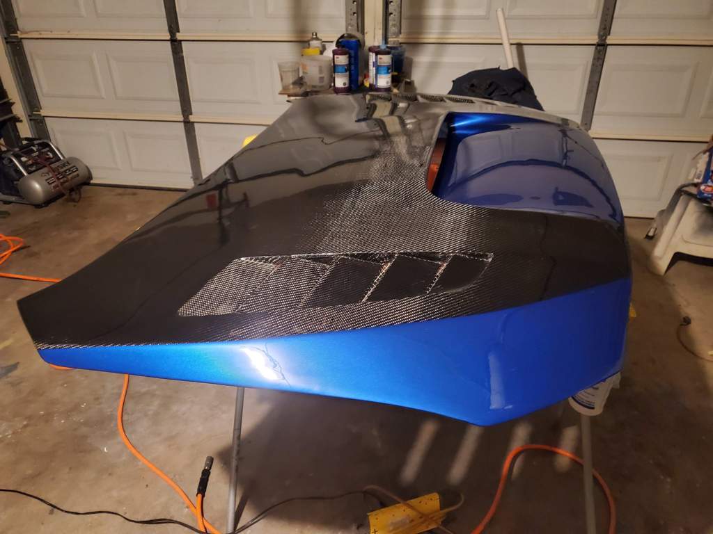 Carbon fiber restoration project 2017 wrx part 1 Garage Amino