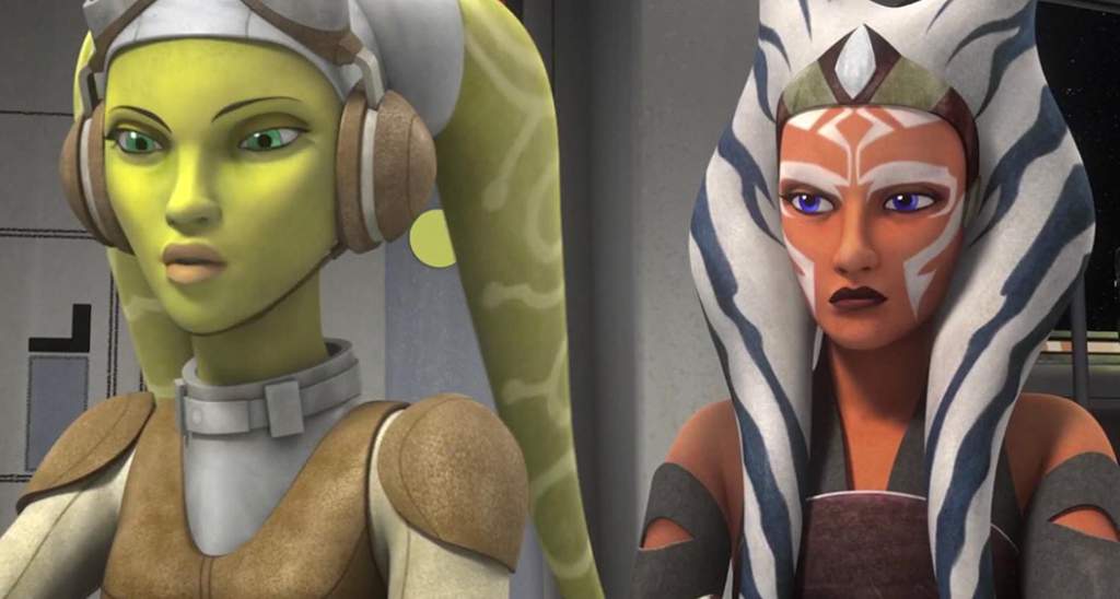 Ahsoka & Hera Syndulla.
