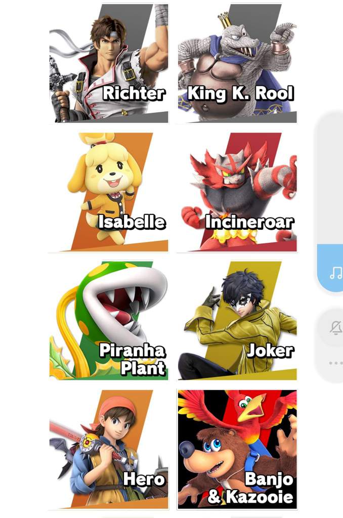 post your roster Smash Amino