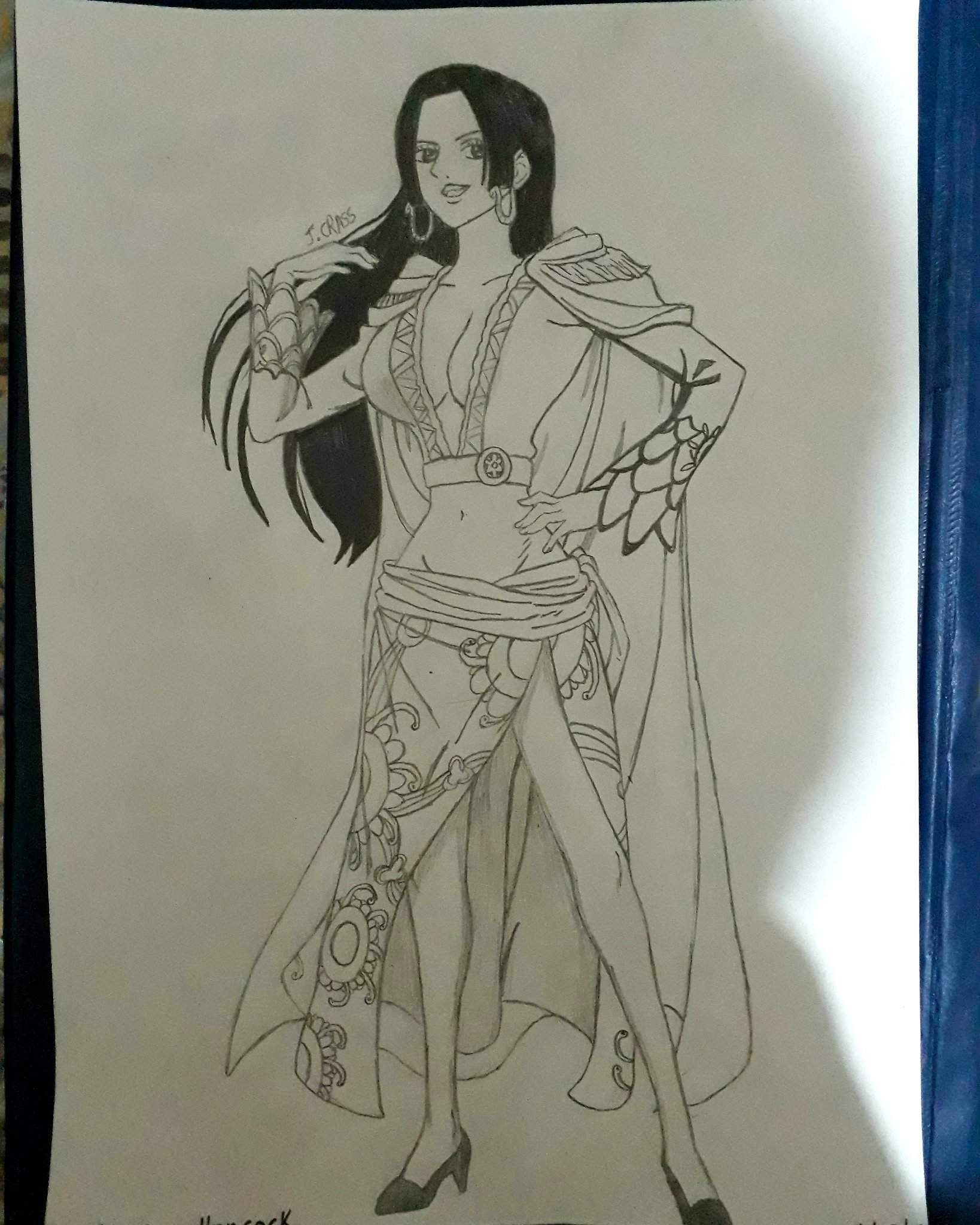Boa Hancock (dibujo). | •Anime• Amino