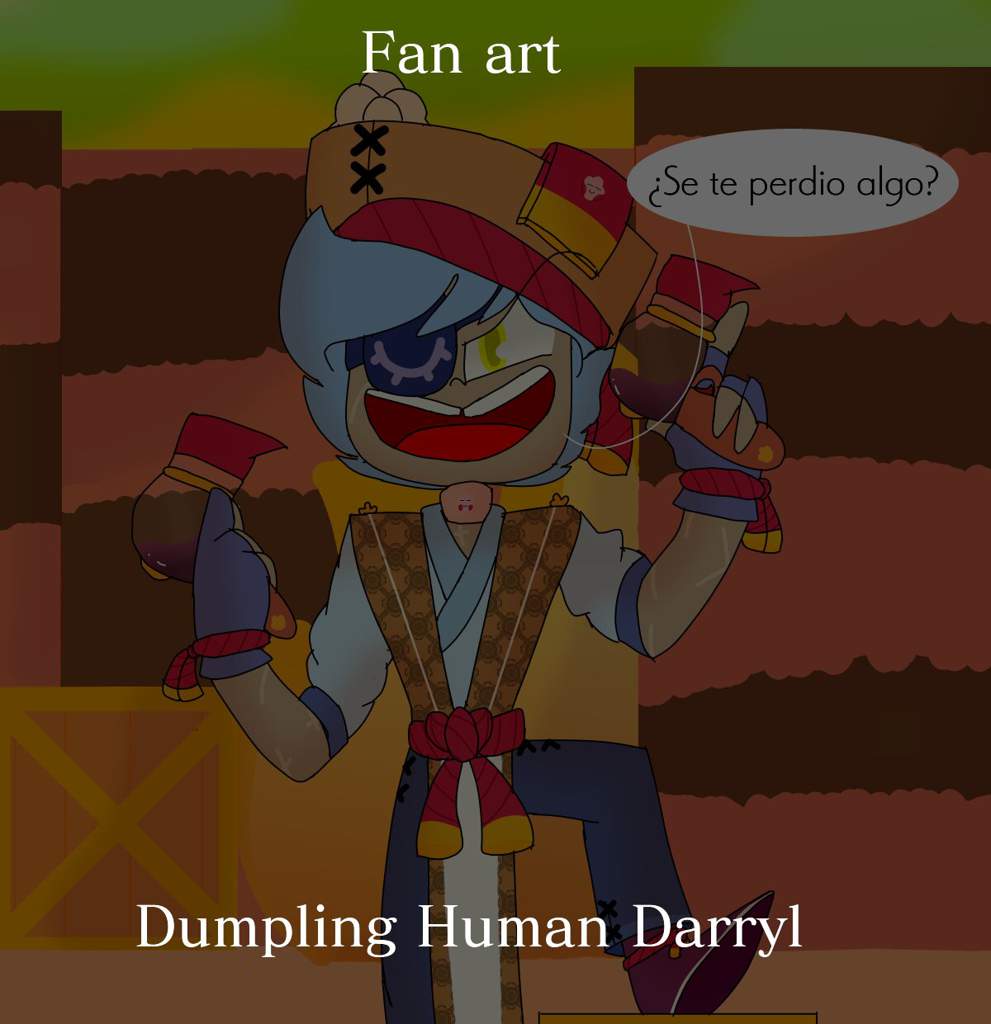 Fan Art Human Dumpling Darryl Brawl Stars Es Amino - brawl stars dumpling darryl