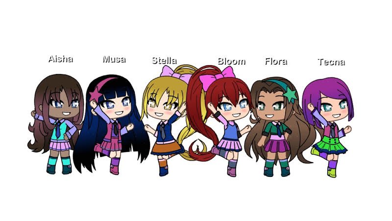 Every Winx Club Main Outfits in Gacha Life | Winx Club Amino