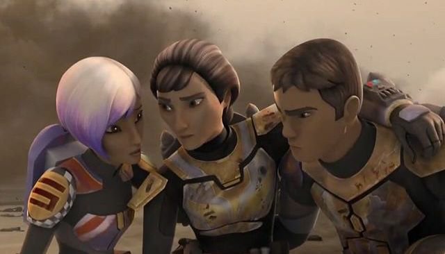 Ursa, Sabine, and Tristan | Star Wars Rebels Amino