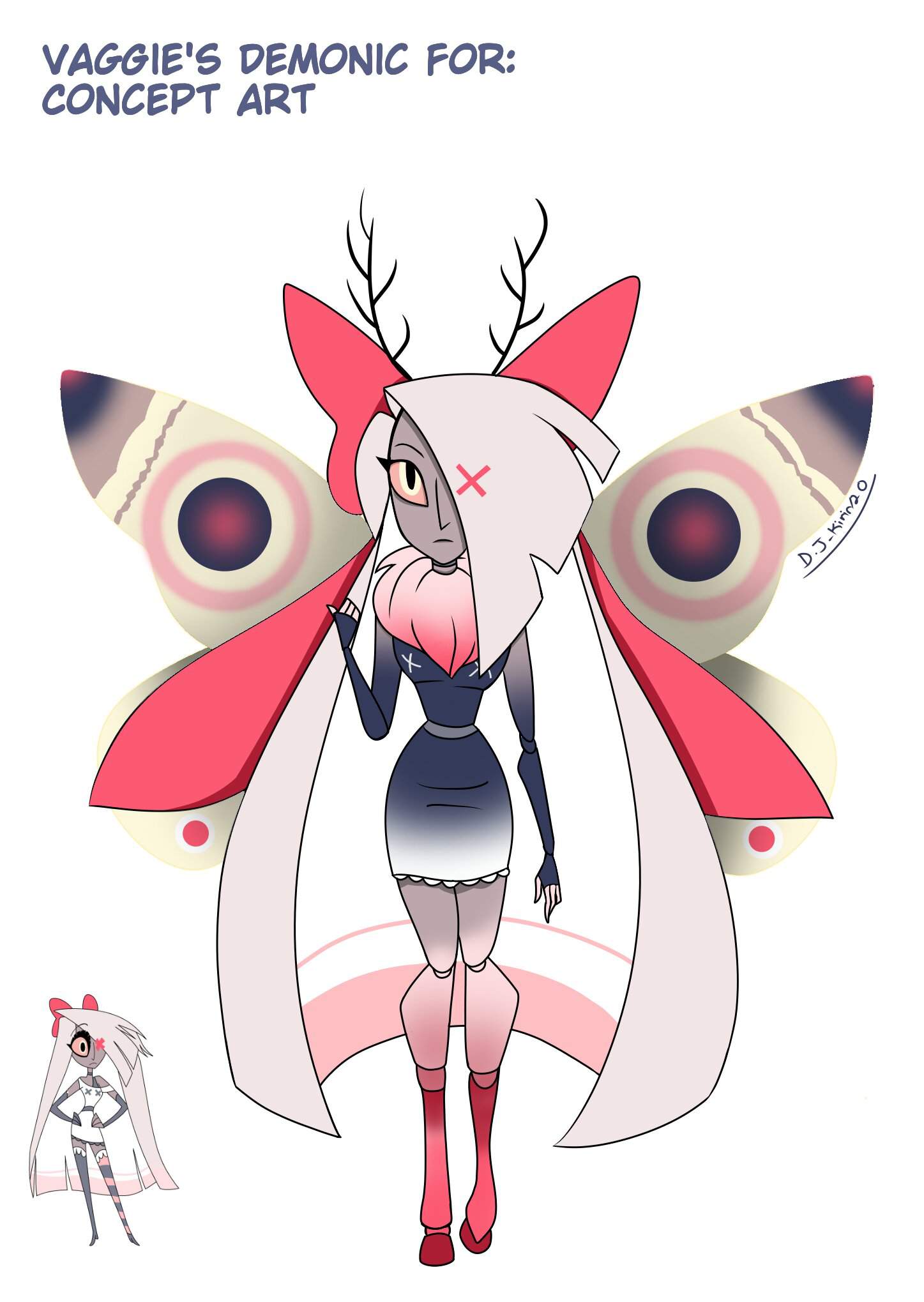 The moth girl | Hazbin Hotel (official) Amino