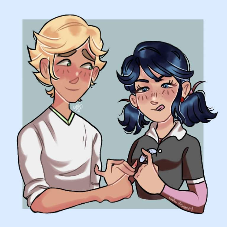 || Marinette Gives Adrien a Helping Hand | Miraculous Amino