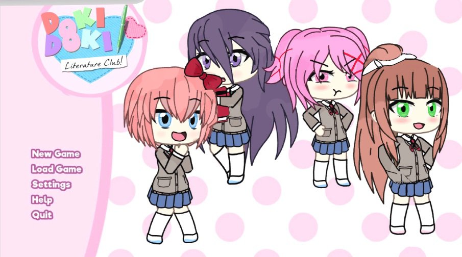 :,3 DDLC | Gacha-Life Amino