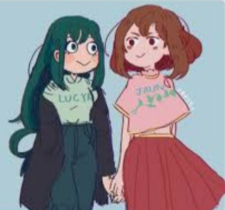 Tsuyu Asui X Ochako Uraraka Ship post | LGBT+ Amino