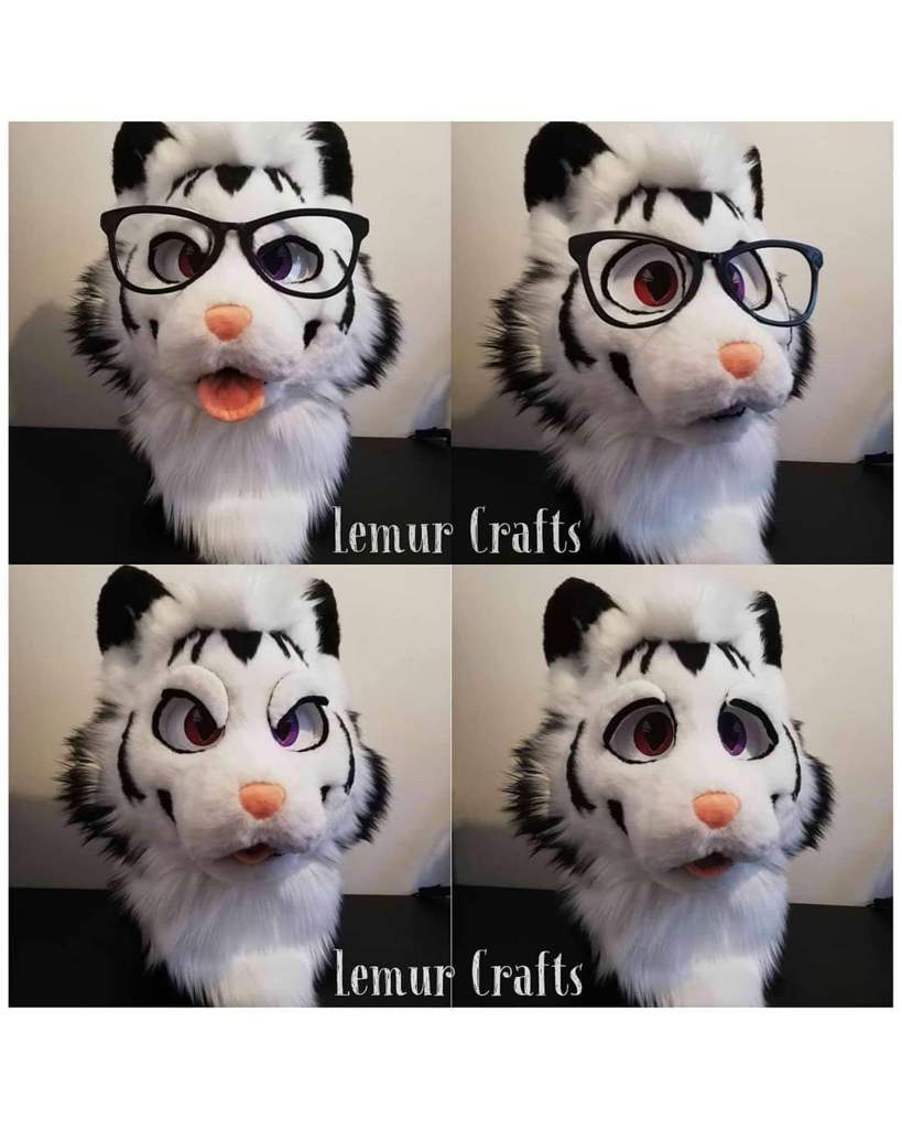 Finished white tiger fursuit | Fursuit Maker Amino Amino