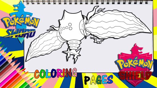 Pokemon Sword And Shield Regidrago Coloring Page | Pokémon Sword and