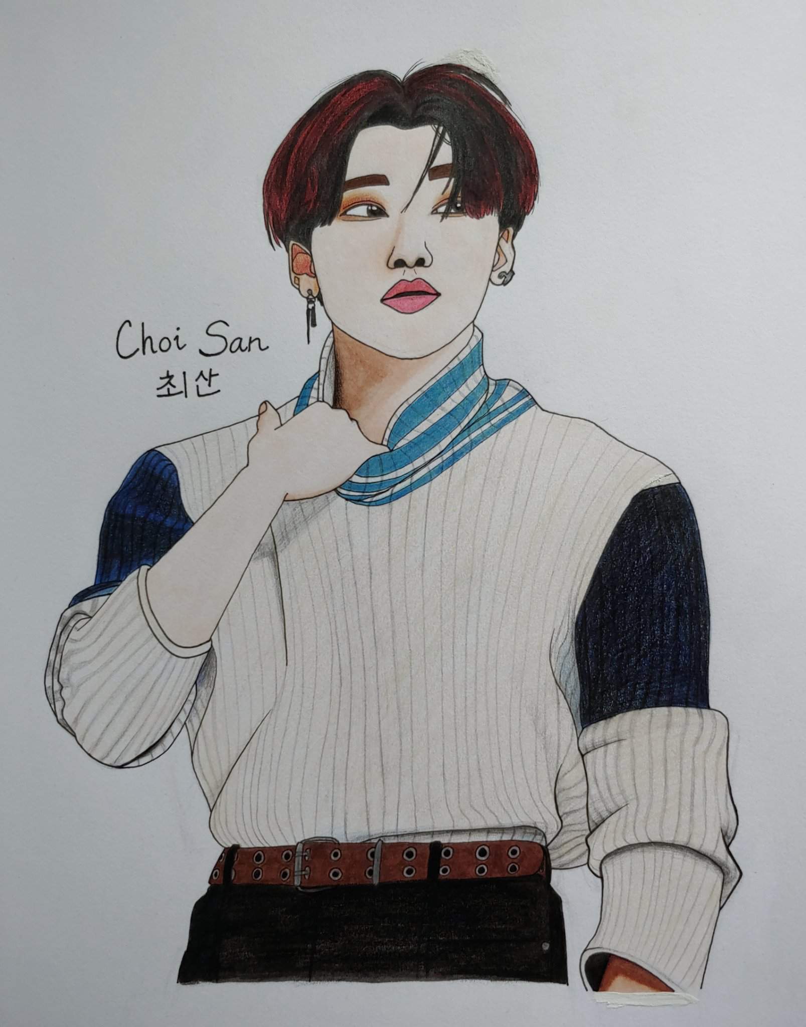 San Drawing | ATEEZ 에이티즈 AMINO Amino