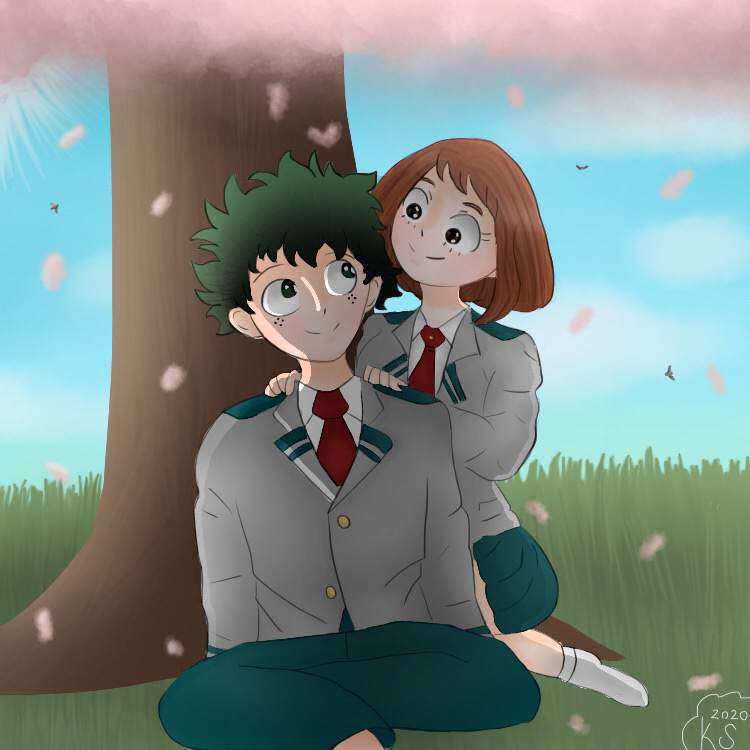 BNHA - Deku x Uraraka 😏 ️ | Arts And OCs Amino