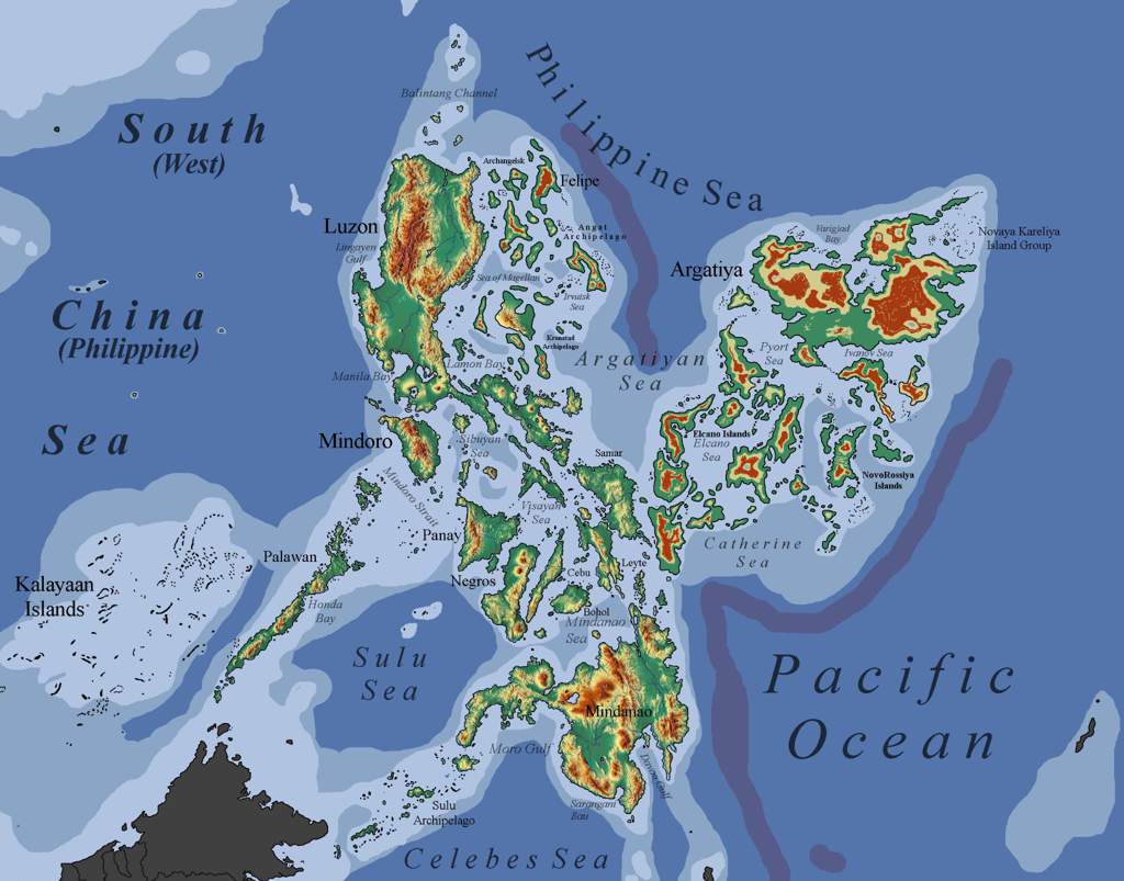 Map Of The Philippine Archipelago Showing The Locatio vrogue.co
