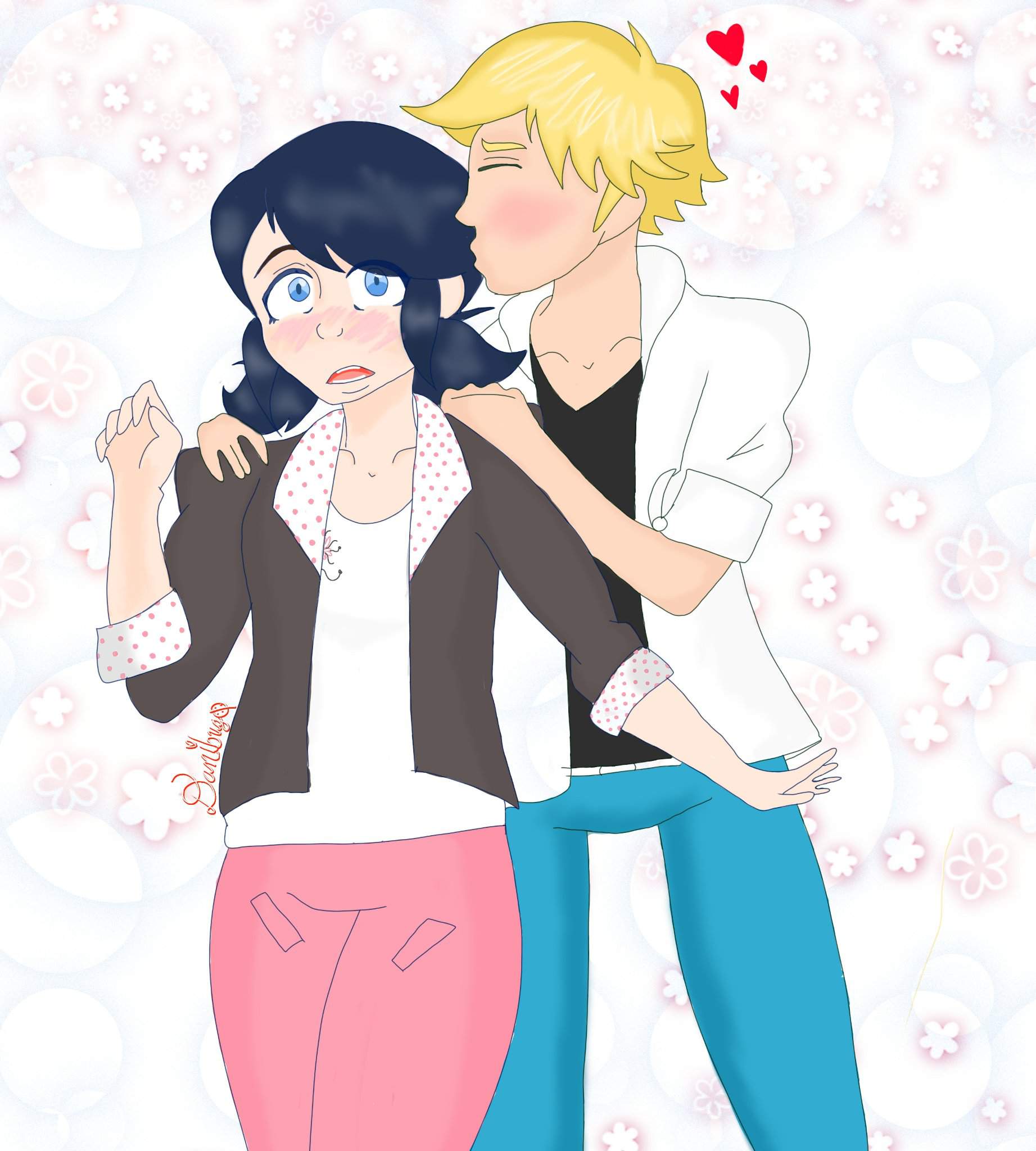 Marinette.exe has stopped working (Adrienette drawing) | Miraculous Amino