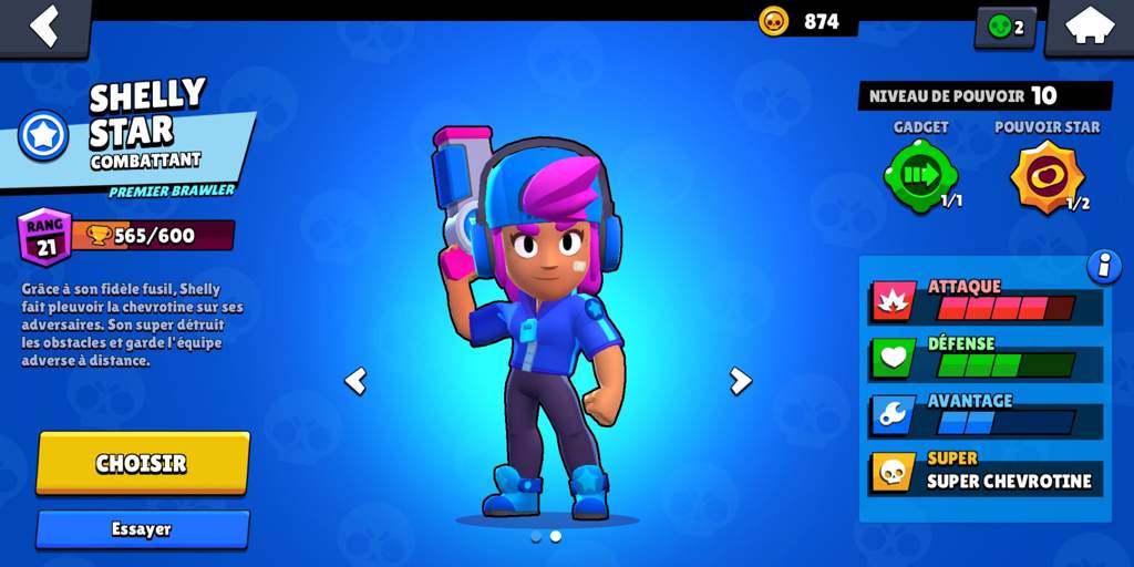 Mega Boite Palier 40 Enfin Le Chifre 7 Avec Le Gadget De Shelly Et Wally Brawl Stars Fr Amino - comment avir des megaboites sur brawl star