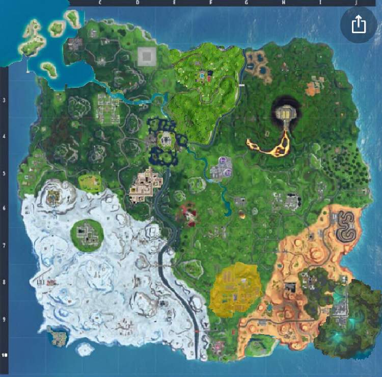 Fortnite Season 12 (Merged Map) Concept | Fortnite: Battle Royale ...