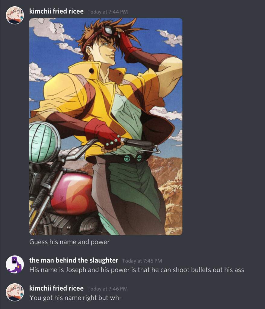 My Friend Guesses Jojo Characters Jojo Amino Amino