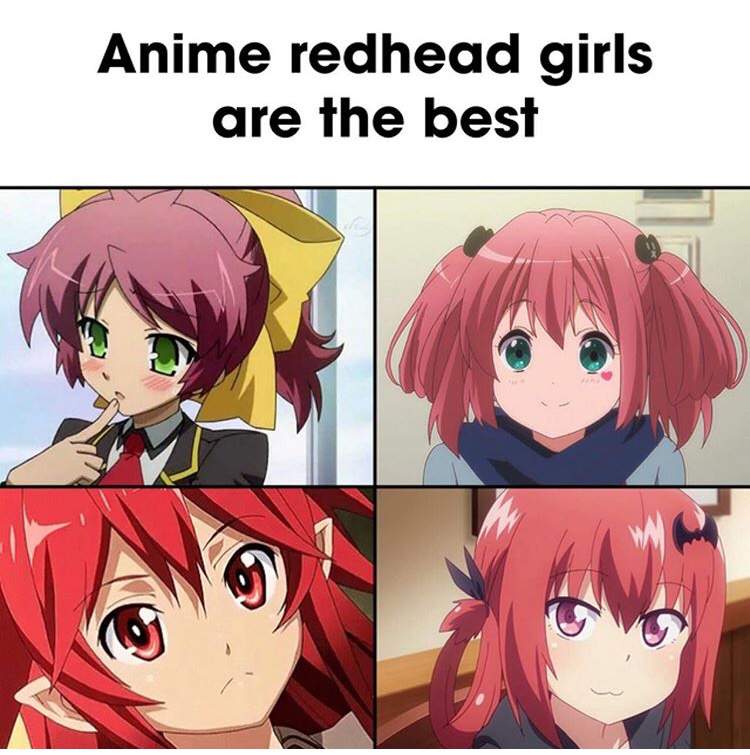 I love anime redheads | Anime Amino