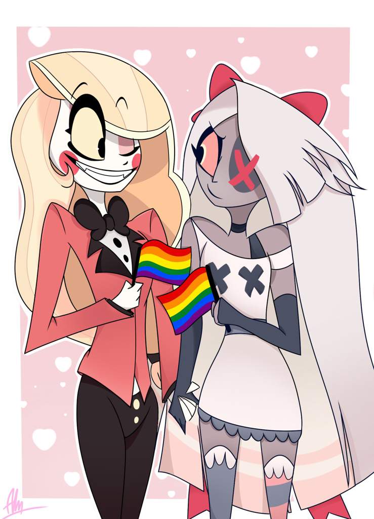 Pride Month Drawing 🏳️‍🌈 | Hazbin Hotel (official) Amino