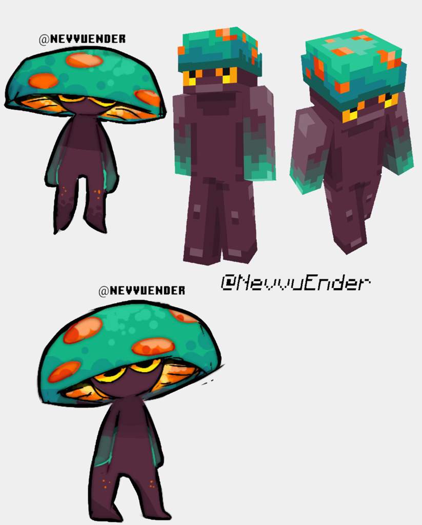 Fungi Tribade Melon Skins Minecraft Amino