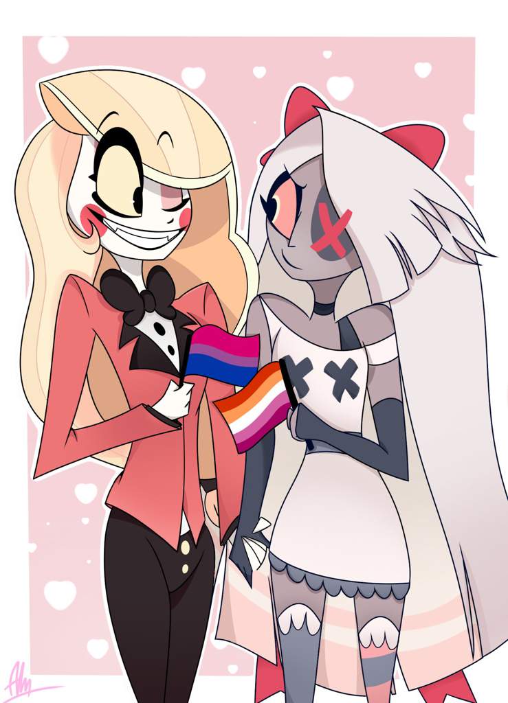 Pride Month Drawing 🏳️‍🌈 Hazbin Hotel Official Amino 