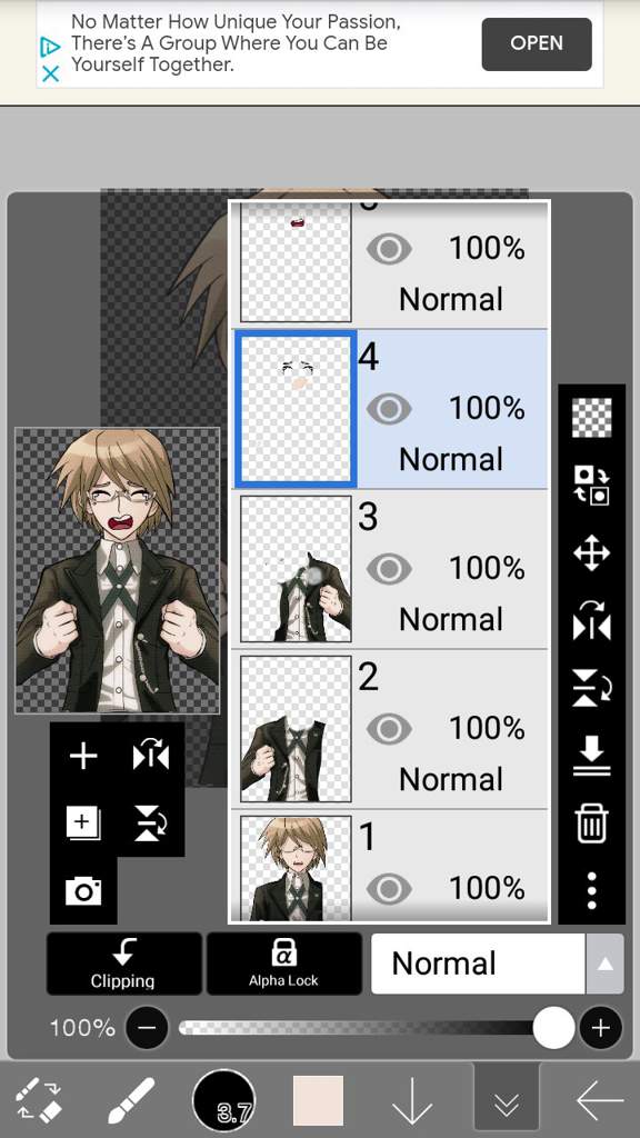 Byakuya Togami Sprite Edits Danganronpa Amino