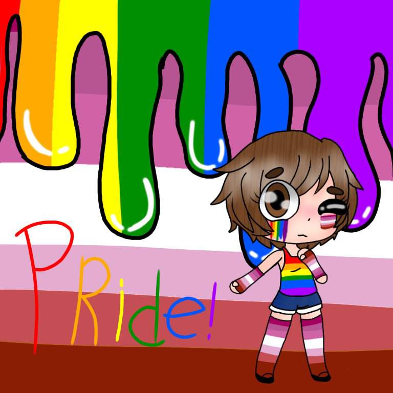 Pride month gacha edit ^w^ | Neko~Gacha Amino