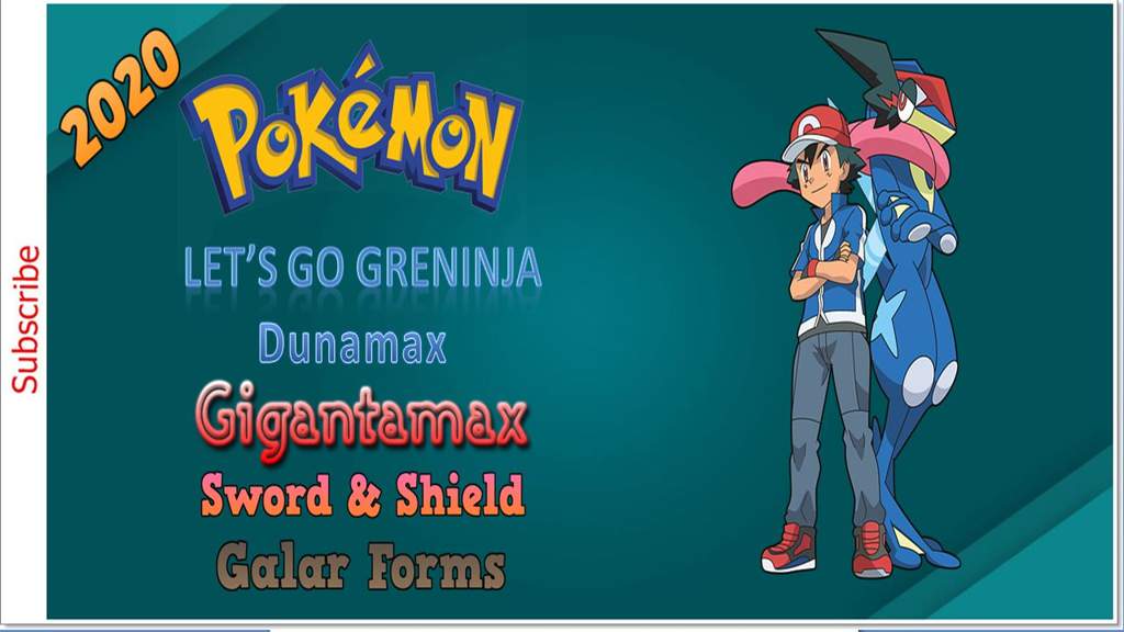 Pokemon Let S Go Greninja Gba Dynamax Gigantamax Sword And Shield Galar Forms Completed Pokemon Amino