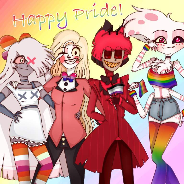 Happy Pride Month ~ 🏳️‍🌈 | Hazbin Hotel (official) Amino