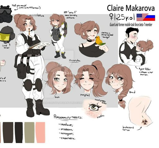 Claire but in a different MTF group | SCP Foundation Amino