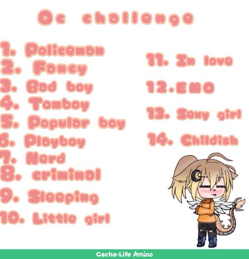 Oc Challenge Day 4 Gacha Life Amino