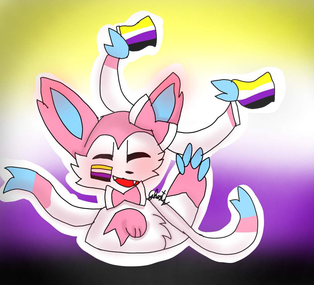 Pride Sylveon! | Pokémon Amino Em Português Amino