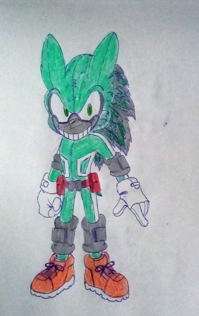 Midoriya Izuku the Hedgehog (Deku) | Sonic the Hedgehog! Amino