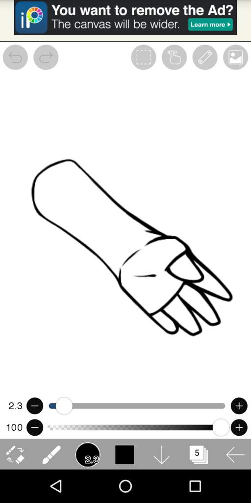 Gacha Hand Template