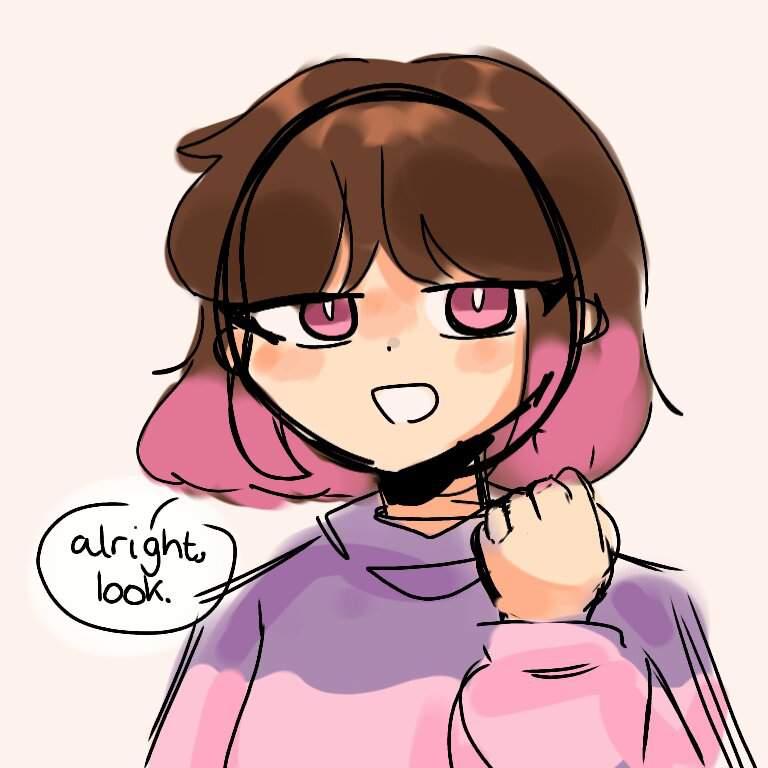 fight me, frisk | Glitchtale Amino