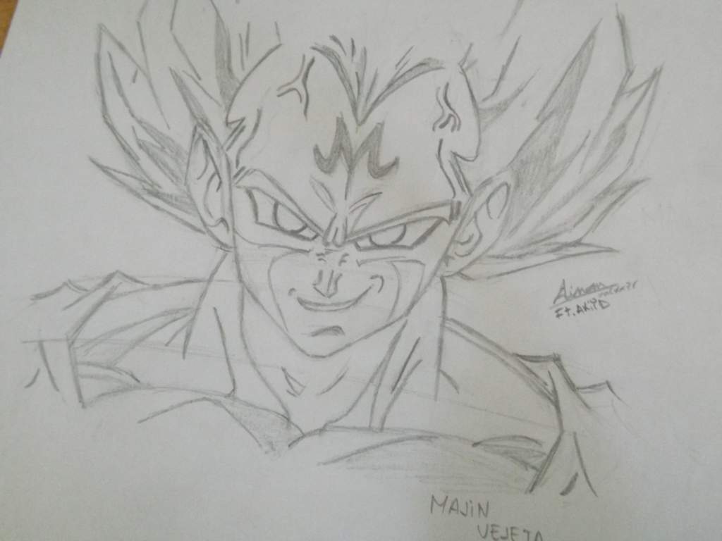 Draw Majin Vegeta | DRAGON BALL ESPAÑOL Amino