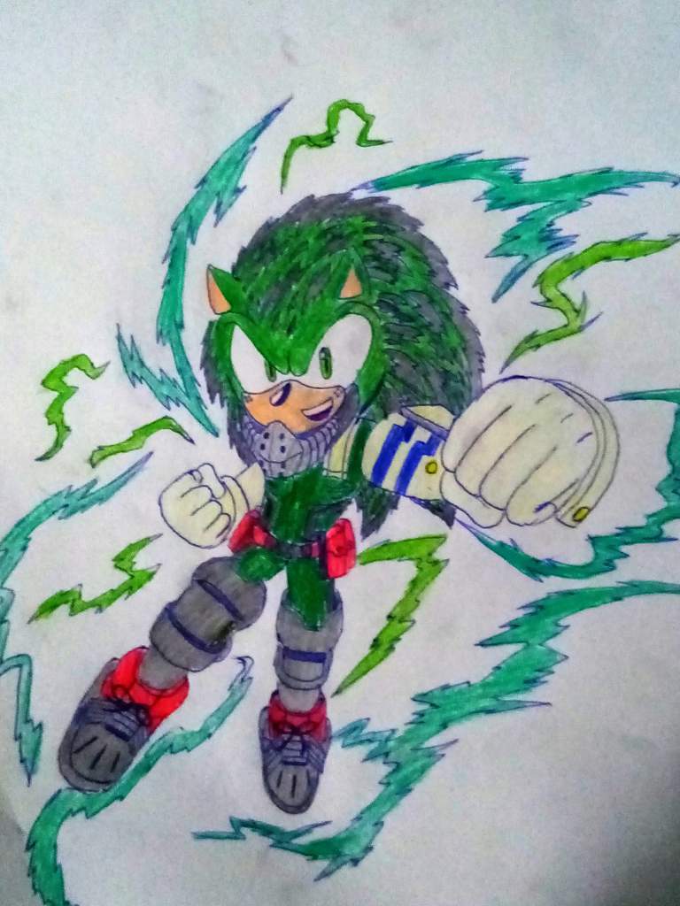 Midoriya Izuku the Hedgehog (Deku) | Sonic the Hedgehog! Amino