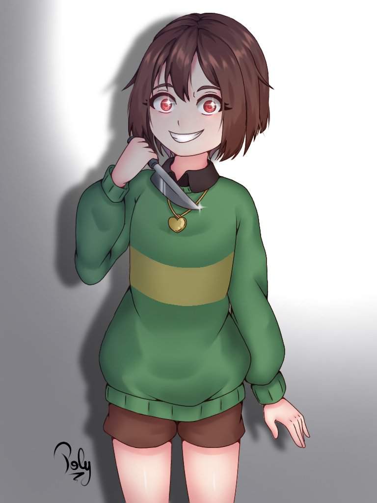 Undertale- Chara Fanart | Flying Pings ART Amino