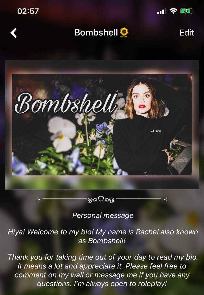 Bio Roleplayer Aesthetic Profile Aesthetic Commission | Supernatural Roleplayers Amino