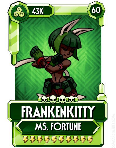 Two custom monster themed cards! | 💀Skullgirls💀 Amino