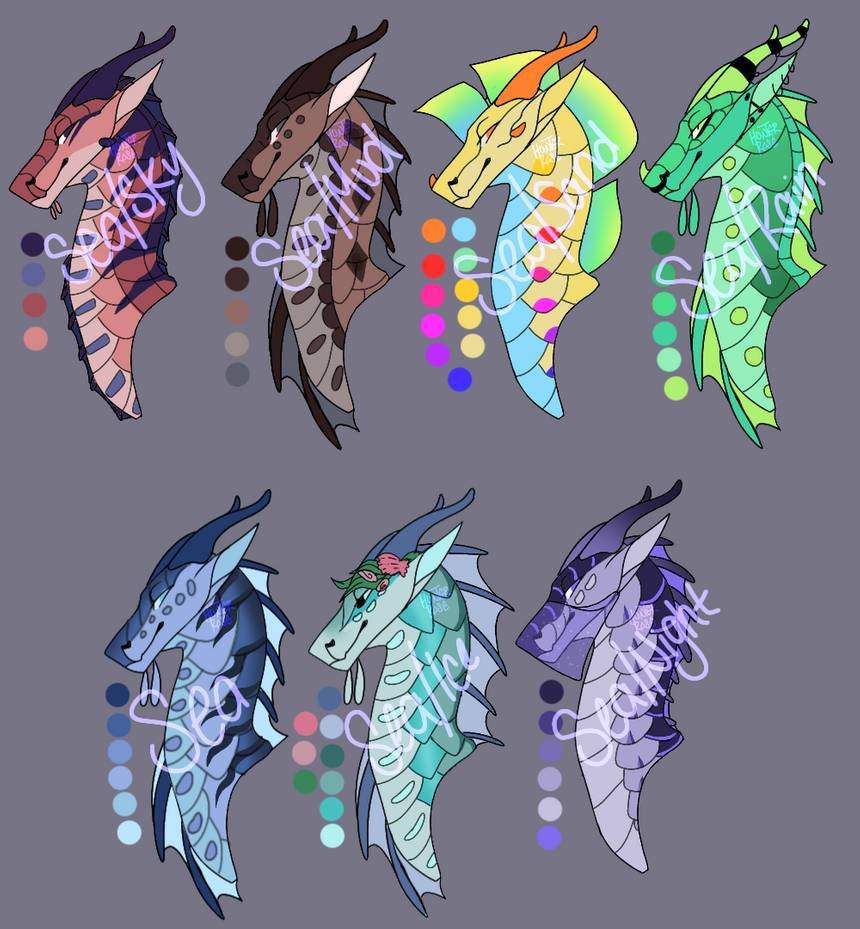 SeaWing Gacha Adopts | Wings Of Fire WOF Amino