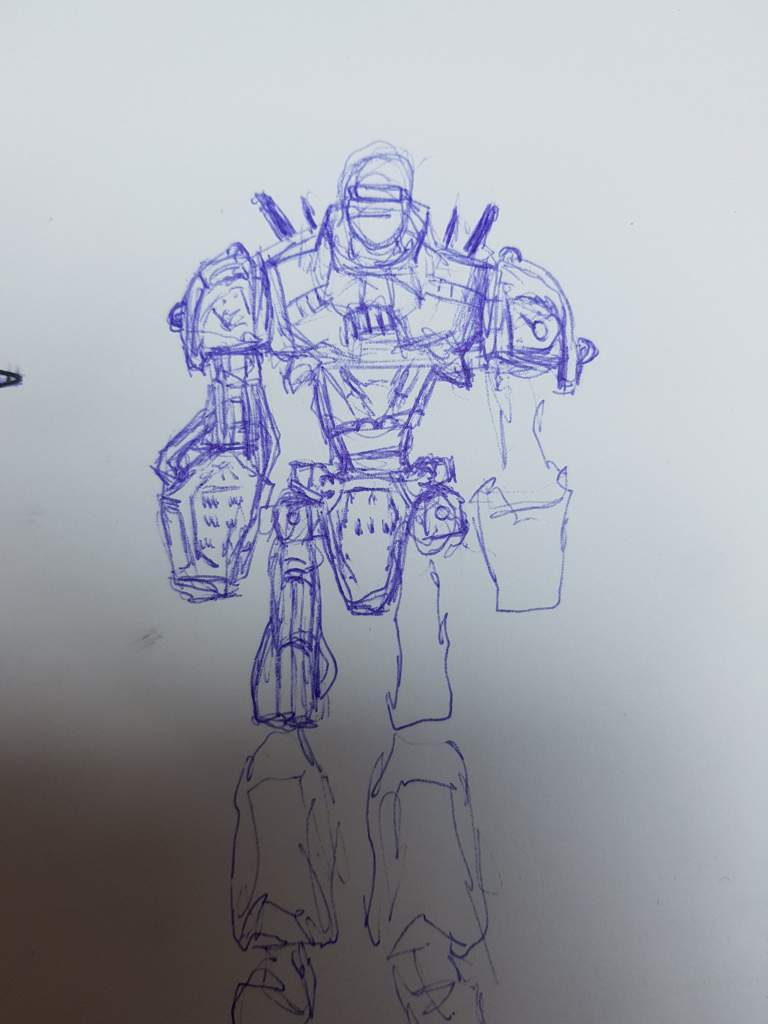 Liberty Prime fo4 drawing | Fallout Amino