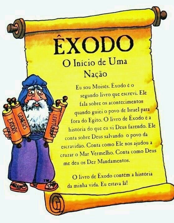 Resumo do livro de Êxodo Wiki Cristãos Amino Amino