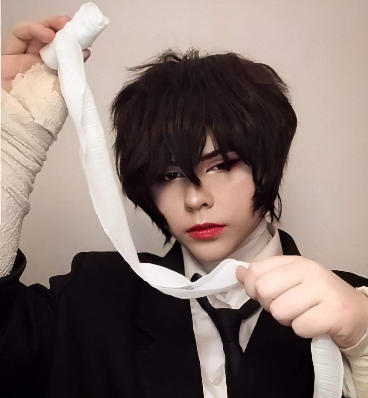 Dark era dazai cosplay ( this cosplay has had so much improvement ...