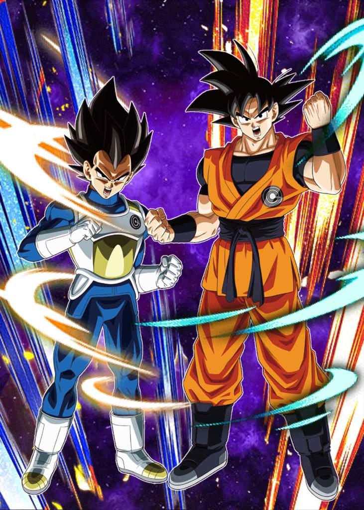 dokkan goku and vegeta