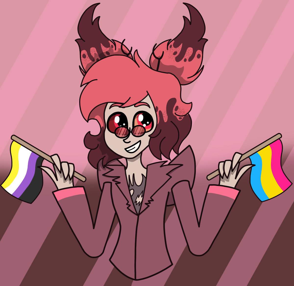 Pride Month Gift ^^ | Hazbin Hotel (official) Amino