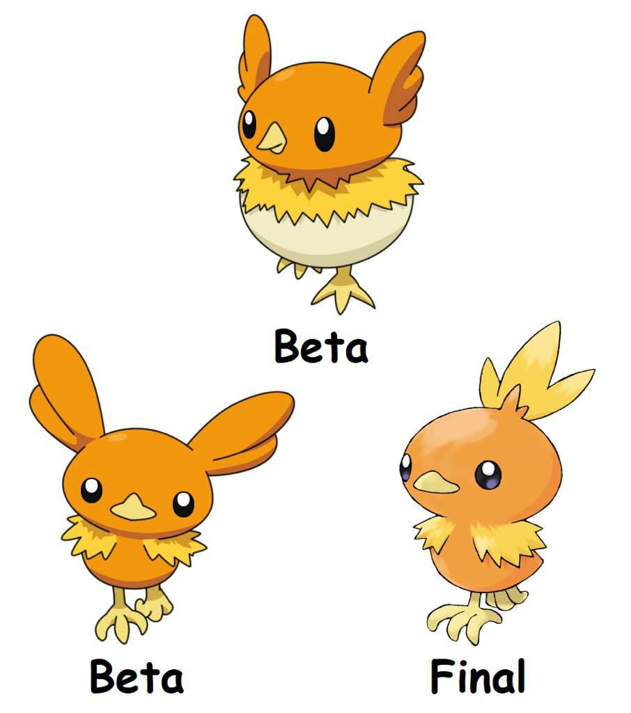 This is the pokemon torchic in beta too the torchic now | Pokémon Amino