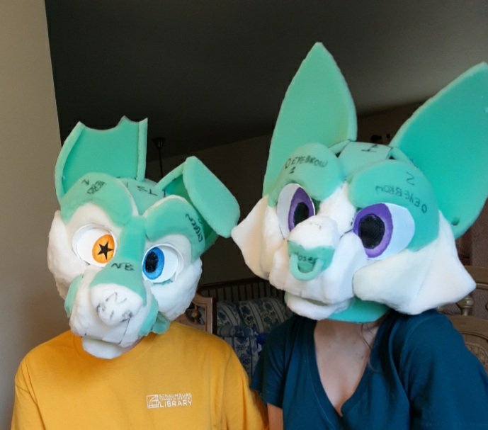 { FURSUITS WIP } (Dog + Housecat) | Fursuit Maker Amino Amino