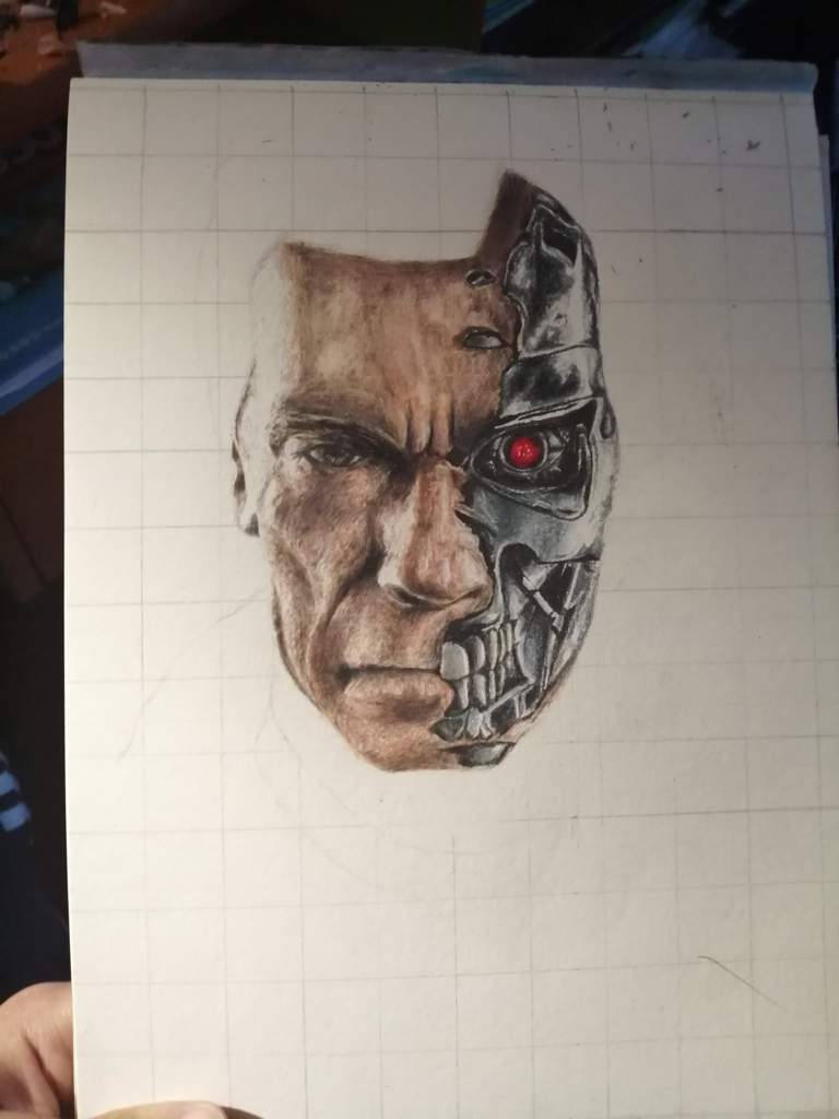 Dibujo Hiperrealista de Terminator y Proceso | •Arte Amino• Amino