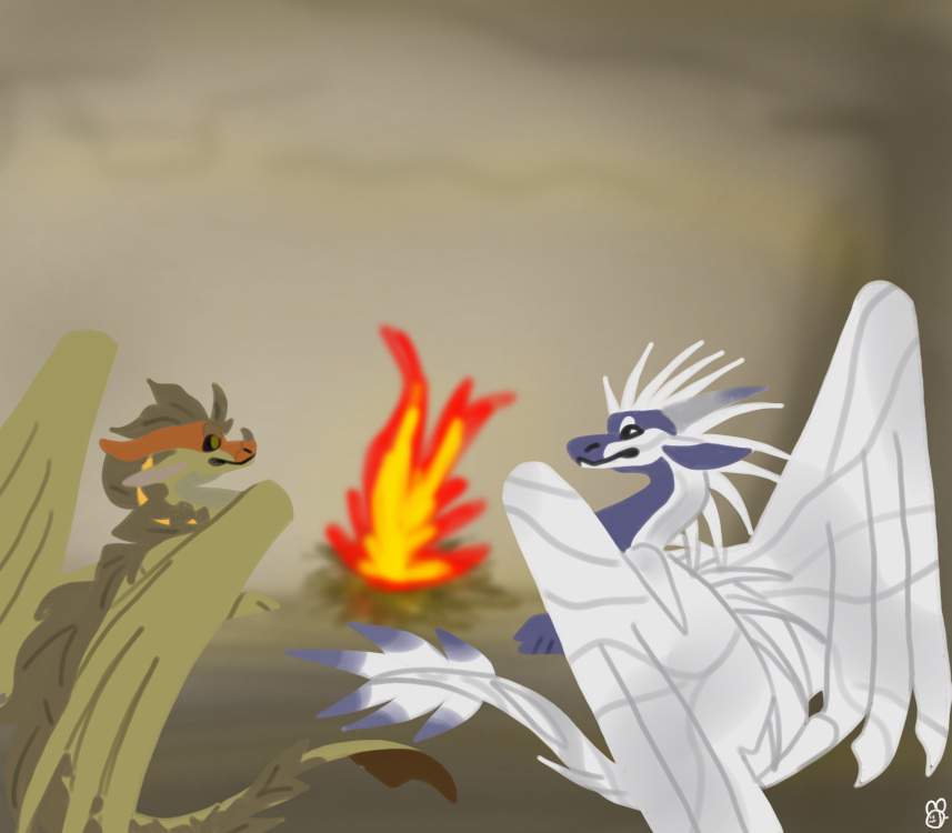 Marble x Mamba ship art :) | Wings Of Fire WOF Amino